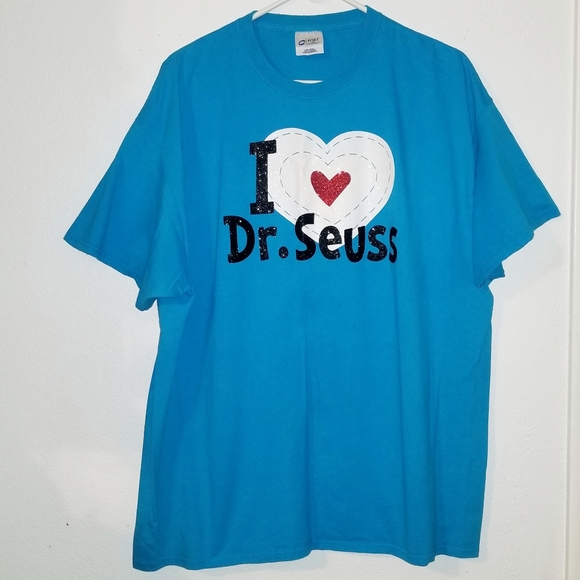 Port and Company Tops - Dr Seuss | I Love Dr Seuss Tee
